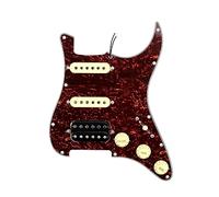 11 Holes Electric Guitar ScratchPlate Loaded Prewired Pickguard Single-Coil Pickup Electric Guitar Accessories Durable (Color : SSH16)