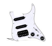 11 Holes Guitar Prewired Loaded Pickguard Electric Guitar Anti-Scratch Plate Humbuckers Pickguard Electric Guitar Part Guitar Pickups Pickguard