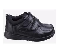 Hush Puppies Boy's Liam School Uniform Shoe, Black, 11 UK Child
