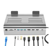 11 in 1 USB C 100W for pd for Docking Station with Triple 4K Display