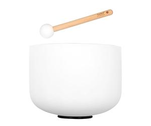 11 Inch Crystal Singing Bowl Set Frosted 440Hz F
