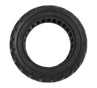 11 Inch Electric Scooter Solid Tire 90/65-6.5 Off Road Replacement Wheel Anti Slip Heavy Duty Rubber Tires Compatible With 11X Models Black