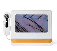 11 Inch HD Scalp Analysis Machine, Professional Scalp Camera with 50x/200x Lenses, Digital Scalp Microscope for Skin and Hair Follicle, Home & Salon Use, No App Needed