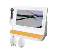 11 Inch HD Scalp Analysis Machine, Professional Scalp Camera with 50x/200x Lenses, Digital Scalp Microscope for Skin and Hair Follicle, Home & Salon Use, No App Needed