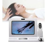 11-Inch HD Scalp Analyzer Hair Follicle Tester 50x/200x Zoom Digital Microscope Portable Skin Detector for Professional Salons Home Use