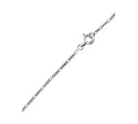 11 Inch Large Length Figaro Link Anklet/Ankle Bracelet/Ankle Chain - 925 Sterling Silver - Adjustable from 10 to 11" Inches / 28 cms Figaro Chain - Anklets For Women Men