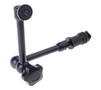 11 Inch Metal Adjustable Hinged Arm Super Clamp Compatible For LED Video Light Camera Accessories