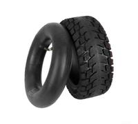 11 Inch Scooter Tire Bundle 100/65-6.5 Tubeless Outer and 90/65-6.5 Thick Inner Tube for Consistent Rolling Resistance