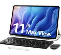 11 Inch Tablet Android 14 Tablets, 2024 New GMS Certified, Octa Core Tablet PC with Keyboard/Mouse/Case12GB RAM 128GB ROM 1TB Expand, 8000mAh, Fast Charging, 5GWiFi, BT5.0, FM, GPS (Blue)