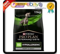 11 KG PURINA PRO PLAN Veterinary Diets HA Hypoallergenic Dry Dog Food UK