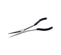 11" Long Nose Plier With None Slip Handles - nose long 11 plier pliers 275mm amtech extra grip reach drop forged straight new handle