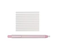 11 Macaron Rubber Pencils with 10 Additional Refills Retractile Plan for Precise Error Amendment Retractile Rubber Pen