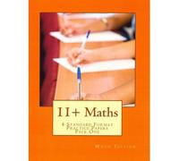 [ 11+ MATHS: 4 STANDARD FORMAT PRACTICE PAPERS PACK ONE ] BY Tuition, Moon ( AUTHOR )Apr-13-2012 ( Paperback )