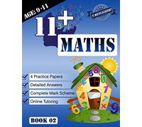 11+ Maths Practice Papers Book 2: Volume 2 (Eleven Plus Maths)