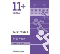 11+ Maths Rapid Tests Book 4: Year 5, Ages 9-10