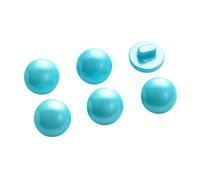11 mm /12.5 mm /15 mm /18 mm /20 mm Round Mushroom Button Colored Buttons, Color 6, 12.5mm 10 Pcs