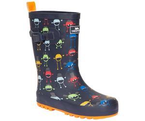 (11, Monster Print) Trespass Kids Welly Boot Wellies Puddle
