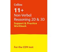 11+ Non-Verbal Reasoning 2D and 3D Support and Practice Workbook