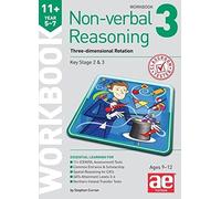 11+ Non-verbal Reasoning Year 5-7 Workbook 3: Three-dimensional Rotation