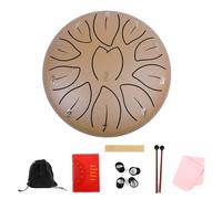 11 Note Steel Tongue Drum Small Drum Portable Handpans Percussions Instrument For Meditations Yoga