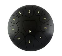 11-Note Steel Tongue Drum with Alloy, Mallets, and Accessories for Beginners - Pure and Celestial Sound for Mindful Music Practice