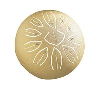 11 Notes 6 Inches Steel Tongue Drum Tuned Percussion Instrument Handpan Drums Portable for Adult Yoga Handpan Drum Instrument