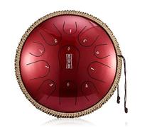 11 Notes Steel Tongue Drum for Beginners Kids Adults, 13" C-Key Handpan Drum Percussion Instrument with Bag, Music Book, Mallets & Finger Picks