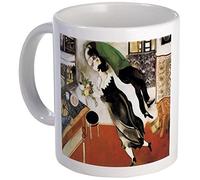 11 ounce Mug - Marc Chagall The Birthday Mug - S White "