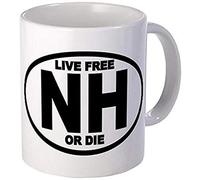 11 Ounce Mug New Hampshire Live Free Or Die Mug S White FNRU5P