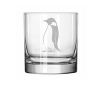 11 oz Rocks Whiskey Highball Glass Emperor Penguin