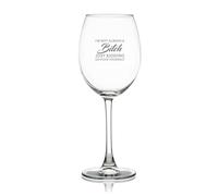 11 Oz Wine Glass I'm Not Always A Bitch, Just Kidding Go Fuck Yourself Drinking Glass Glassware for Red Or White Wine Cocktails Perfect for Homes & Bars Party Supplies Decorations