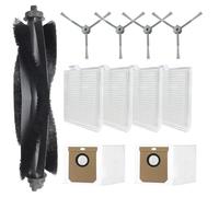 (11 Pack) Replacement Parts Compatible with eufy L60, L60 Hybrid, L60 SES, L50 SES, L50 Series Robot Vacuum, Accessories Kit, 1 Roller Brush, 4 HEPA Filters, 4 Side Brushes, 2 Dust Bags