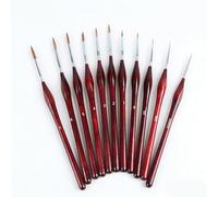 11 Pcs Detail Paint Brush Set,Miniature Fine Paint Brushes,Thin Micro Detail Paint Brushes,for Acrylic Oil Watercolour,Miniature Figure,Model Painting,Art Painting,Nail
