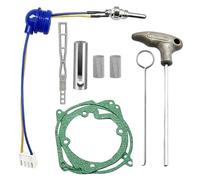 11 PCS Diesel Heater Glow Plug Kit, Chai Nuan Parking Heater Repair Parts, 12V Diesel Heater Accessory Ceramic Belt Filter, for Automobiles, Ships, and Vehicles (Universal Version).