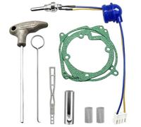 11 Pcs Glow Plug Repair Kit, Diesel Heater Glow Plug with Removal Fitting Tool, 12v 5kw 8kw Diesel Heater Accessories Ceramic with Filter for Car Boat Truck (Universal)