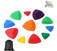 11 Pcs Kids Stepping Stones Balance River Stones Obstacle Course Sensory Play UK