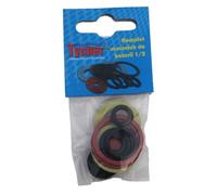 11 PCS Pack Plumbing Bathroom TAPS GASKETS & WASHERS Set, Fibre and Rubber