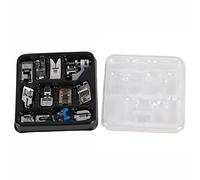 11 Pcs Presser Foot Set Stainless Steel Sewing Machine Attachment Kit Color Box Household Sewing