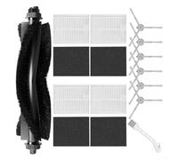11 Pcs Replacement Parts Fit for Eufy L50 L60 Series Robot Vacuums, 1 Main Roller Brush, 4 HEPA, 6 Side Brushes