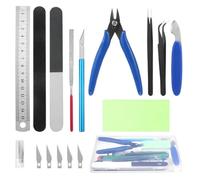 11 Piece 3D Printer Tool Set - Handmade Model Tool Set, Basic Tools for Modelers, Craft Set, Construction Tool Kit