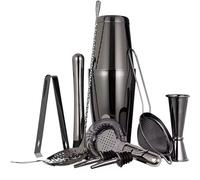 11-Piece Bartender Stainless Steel Cocktail Shaker Set Copper Plated Mixing Tools for Bar Enthusiasts, Professional Bartenders and Home Beverage(#4)