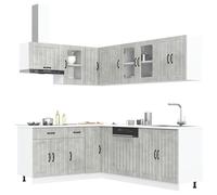 11 Piece Kitchen Cabinet Set Lucca Engineered Wood