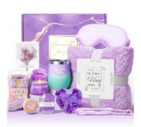 11-Piece Self-Care Bath Sets, Birthday Pamper Relaxation Spa Bath Set Gifts for Women, Get Well Soon Hamper Gift Box for Her, Ladies' Presents Ideas for Mum, Sister, Wife, Best Friend, Auntie