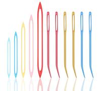 11-Piece Yarn Needle Set, Large Eye Blunt Tip Darning & Tapestry Needles for Weaving, Perfect for Finishing Knitting Crochet Projects, Sewing in Ends with Thick Bulky Yarn