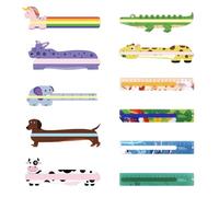 11 Pieces Guided Reading Bookmarks, Creative Cartoon Bookmarks, Interesting Bookmarks, Children's Bookmarks, Reading Accessories.
