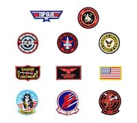 11 Pieces Iron-On Patches, Iron-On Patches, Jacket and Jeans Repair, Clothing Patch Cloth, DIY Clothes, Suitable for Clothes, Bags, Hats, Etc.