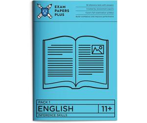 11 Plus Practice Papers 2023-2024, English Inference Skills Pack 1-16, Mock Exam