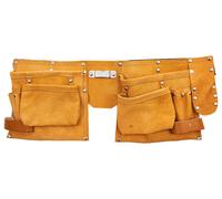 Amtech 11 Pocket Heavy Duty Leather Tool Belt