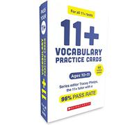 11+ Practice Cards for the CEM or GL Test: Vocabulary practice (Ages 10-11) by Tracey Phelps, the tutor with a 96% pass rate. (Pass Your 11+)