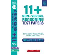 11+ Practice for the CEM Test: Skills Tests for Non-Verbal Reasoning (Ages 10-11) by Tracey Phelps, the tutor with a 96% pass rate. (Pass Your 11+)